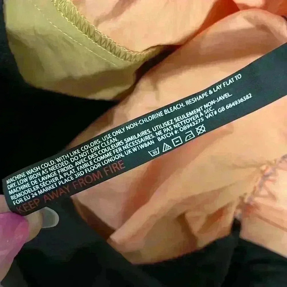 Urban Outfitters Out From Under Brooklyn Colorblock Zip Jacket Dolman Sleeve S - Picture 9 of 12